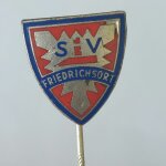 Fussball Anstecknadel SV Friedrichsort FV Schleswig-Holstein Kreis Kiel
