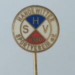 Fussball Anstecknadel Handewitter SV 1960 FV Schleswig-Holstein Kreis Flensburg