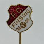 Fussball Anstecknadel FC Finsing 1958 FV Bayern Oberbayern Kreis Donau Isar