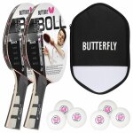 Butterfly 2x Timo Boll Black 85030...
