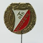 Fussball Anstecknadel RTS Widzew Lodz 70 Jahre Polen Poland Polska