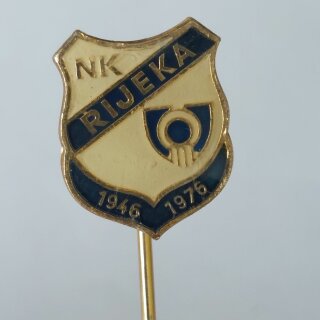 Fussball Anstecknadel 30 Jahre 1946-1976 NK Rijeka Kroatien Croatia Hrvatska