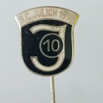 Fussball Anstecknadel SC Jülich 1910 FV Mittelrhein Kreis Düren
