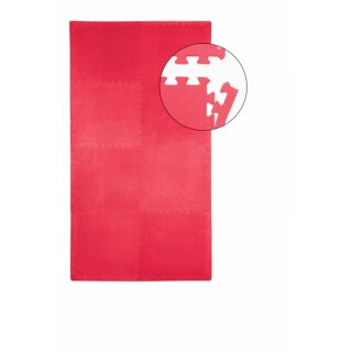 18 Schutzmatten + 36 Endstücke (30x30cm) rot