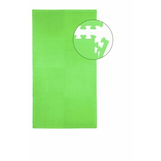18 Schutzmatten + 36 Endstücke (30x30cm) grün