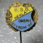 Fussball Anstecknadel - BSG Hekla Oberhausen Styrum 67 -...