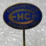 Eishockey Anstecknadel - EHC Nürnberg 1980 - Bayern - Mittelfranken