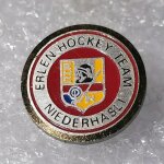 Eishockey Brosche / Anstecknadel - Erlen Hockey Team Niederhasli - Schweiz