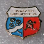 Eishockey Brosche / Anstecknadel - EV Bad Wörishofen - Bayern - Schwaben Allgäu