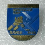 Eishockey Brosche / Anstecknadel - Spengler Cup Davos 1988 - Schweiz - Suisse