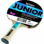 Butterfly Tischtennisschläger Junior + 6 Tischtennisbälle Training weiß