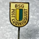 Fussball Anstecknadel - BSG Post Ludwigslust - DDR - Mecklenburg-Vorpommern