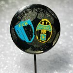 Fussball Anstecknadel - FC Karl-Marx-Stadt - UEFA-Pokal 1989/90 - Boavista Porto