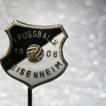 Fussball Anstecknadel - 1.FV 1908 Geisenheim - FV Hessen...
