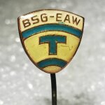 Fussball Anstecknadel - BSG EAW Treptow - DDR - Berlin - Bezirk Berlin