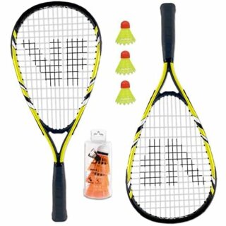 Speed Badminton Junior 100 Premium gelb/schwarz