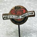 Fussball Anstecknadel - BSG Motor Ascota Karl-Marx-Stadt - DDR - Sachsen
