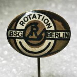 Fussball Anstecknadel - BSG Rotation Berlin - DDR - Berlin - Bezirk Berlin