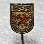 Fussball Anstecknadel - BSG Aktivist Holzweissig - DDR - Sachsen-Anhalt - Halle
