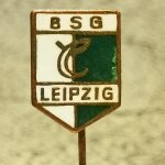 Fussball Anstecknadel - BSG Chemie Leipzig - DDR - Sachsen - Bezirk Leipzig