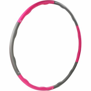 Hula Hoop 1,5kg grau/pink