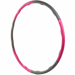 Hula Hoop 1,5kg grau/pink