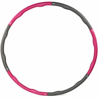 Gymnastikreifen 1,8kg grau/pink