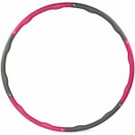 Hula Hoop 1,8kg grau/pink