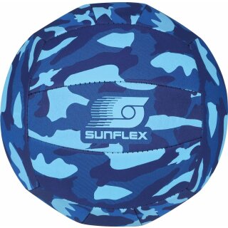 Sunflex Beach und Fun Ball Größe 5 Camo Blau