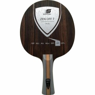 Sunflex Zen Off 7 Tischtennis-Holz konkaver Griff