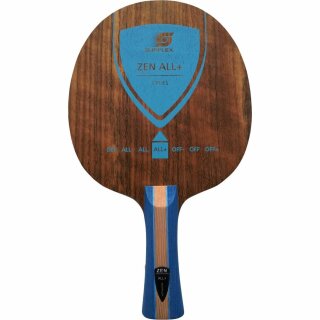 Sunflex Zen All+ Tischtennis-Holz gerader Griff