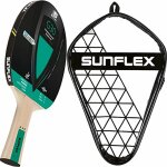 Sunflex G30 Tischtennisschläger + Tischtennishülle Single