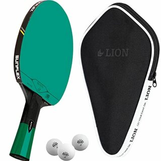 Sunflex G50 Tischtennisschläger + Tischtennishülle Cover + 3*** ITTF SX40+ Tischtennisbälle