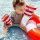 Swim Essentials Schwimmring 55 cm Buoy Red-White