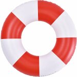 Swim Essentials Schwimmring 90 cm Rot -Weiß