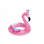 Swim Essentials Schwimmring 104 cm Flamingo Pink with Wings