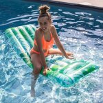 Swim Essentials Luftmatratze Luxury Tropical 177 x 67 cm