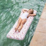 Swim Essentials Luftmatratze Luxury Alt Pink Leopard 177 x 97 x 19 cm