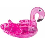 Swim Essentials Luxury Ride-on Neon Leopard Flamingo 142x...