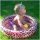 Swim Essentials Swimming Pool 60 cm Leopard Rose Gold  60 x 17 cm