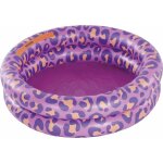 Swim Essentials Swimming Pool 60 cm Leopard Purple