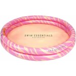 Swim Essentials Swimming Pool 100 cm Pink Zebra