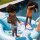 Swim Essentials Abenteuer Pool Regenbogen 183 x 150 cm