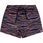 Swim Essentials Schwimmboxershorts, für Jungen blau/orange Zebra Muster 62/68