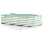 Swim Essentials Rahmenpool grün/weiß, inkl. Filterpumpe, 400 x 200 x 100 cm