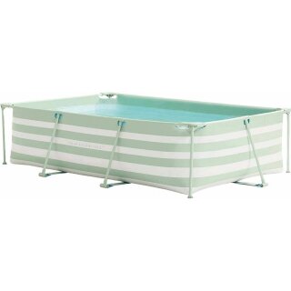 Swim Essentials Rahmenpool grün/weiß, 300 x 200 x 75 cm