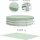 Swim Essentials Runder Rahmenpool grün/weiß Komplett Set, inkl. Abdeckplane, Bodenplane und Filterpumpe, 305 x 76 cm