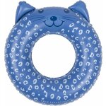 Swim Essentials Schwimmring 55 cm Tier Blau Leopard