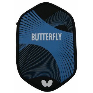 Butterfly Hülle für Tischtennisschläger Curve Case II schwarz blau