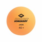 Donic Tischtennisbälle Jade Poly 40+ 6 Stück orange
